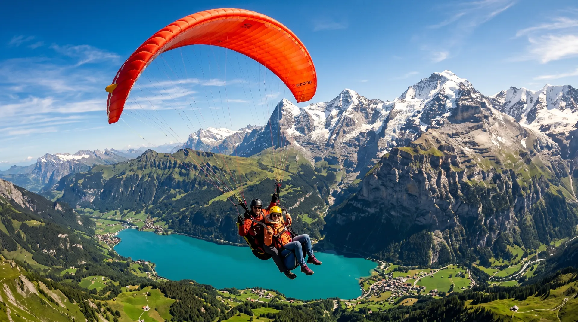 Paragliding in der Schweiz: die 10 besten Spots zum Fliegen