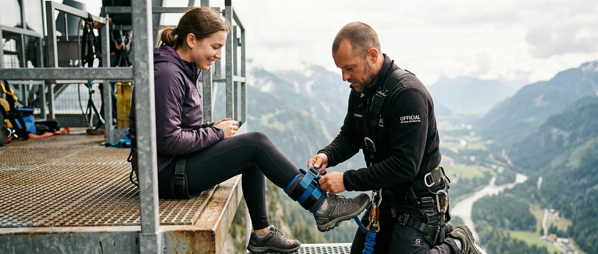 Bungee Jumping: Voraussetzungen für Gewicht, Alter und Gesundheit